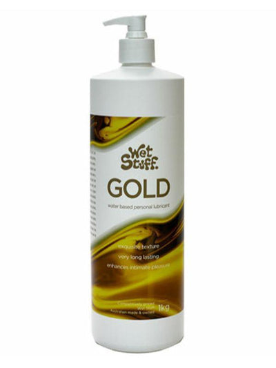 Wet Stuff Gold 1kg Pump Pack - Passionzone Adult Store